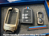 Picture of 3 in 1 Offer - Car Remote Key Covers Made of Alloy Zinc Metal + Push Start Button Cover with Logo + Door Guard
