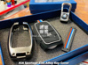 Picture of 3 in 1 Offer - Car Remote Key Covers Made of Alloy Zinc Metal + Push Start Button Cover with Logo + Door Guard