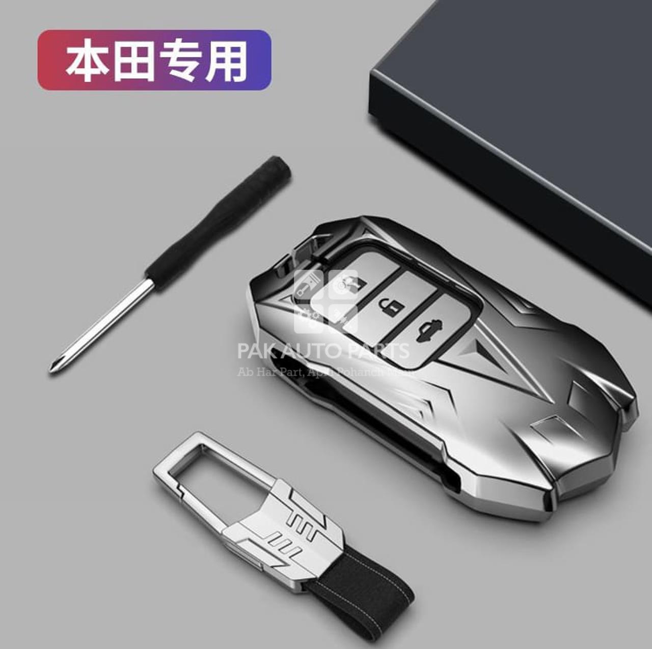 Picture of 2 in 1 Offer - Civic X / City 2022 / BRV Remote Key Cover Made of Metal + Push Start Button Cover