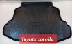 Picture of Toyota Corolla 2015-2026 Car Trunk Mat Abs Plastic
