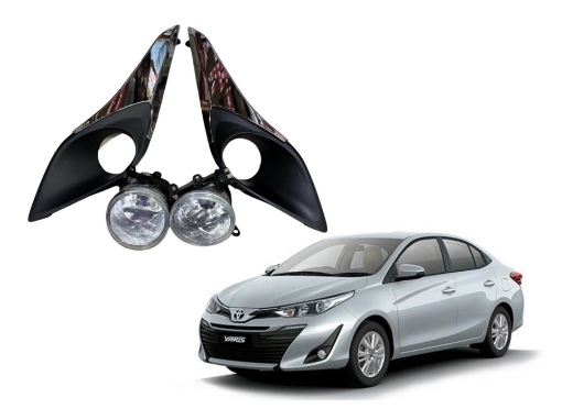 Picture of Toyota Yaris 2020-2023 Fog Lights Chrome Set