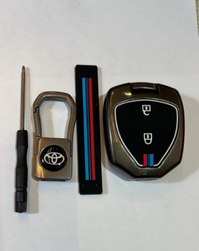 Picture of Toyota Vitz 2006-2013 Metal Zinc Key Cover