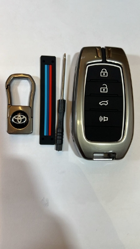 Picture of Toyota Fortuner 2022 Metal Zinc Key Cover