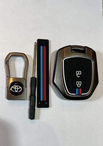 Picture of Toyota Vitz 2014-2018 Metal Zinc Key Cover