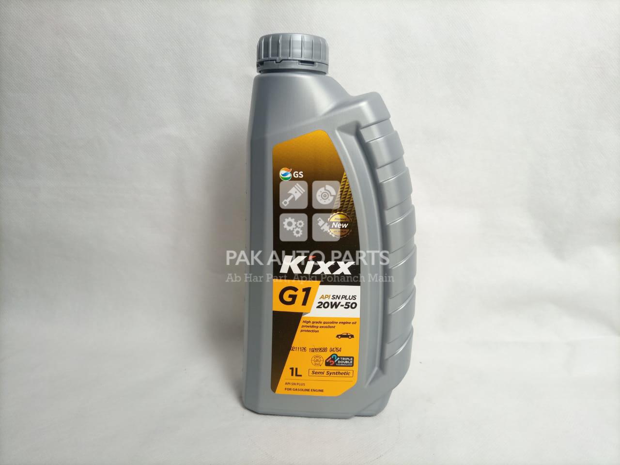 Picture of Kixx G1 API SN PLUS 20W-50 (1L) High grade gasoline engine oil providing excellent protection