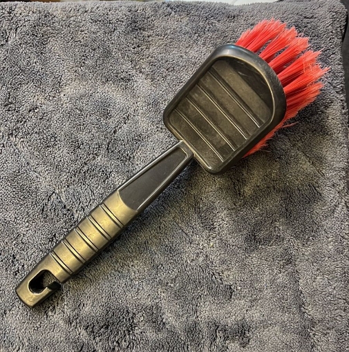 Picture of Car Tyre Cleaning  Brush Red