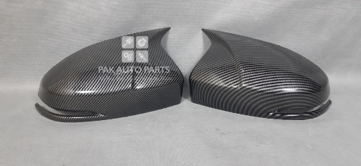Picture of Honda FIT GP5 Batman Style Carbon Fiber Side Mirror Cover
