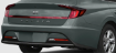 Picture of Hyundai Sonata 2020-2024 Rear Bumper Lamp LED