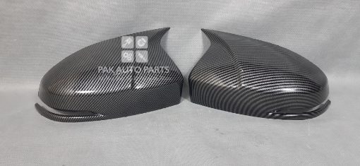 Picture of Honda City Batman Style Carbon Fiber Side Mirror Cover - Model 2022-2026