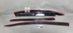 Picture of Toyota Vitz Air Press - Door Sun Visor With (Chrome & Clip) - Model 2014-2018