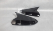Picture of Honda Civic 2016-2021 Side Mirror Cover Batman Style Glossy Black