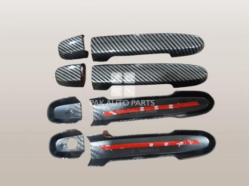 Picture of Toyota Corolla 2009-14 Carbon Door Handle Set