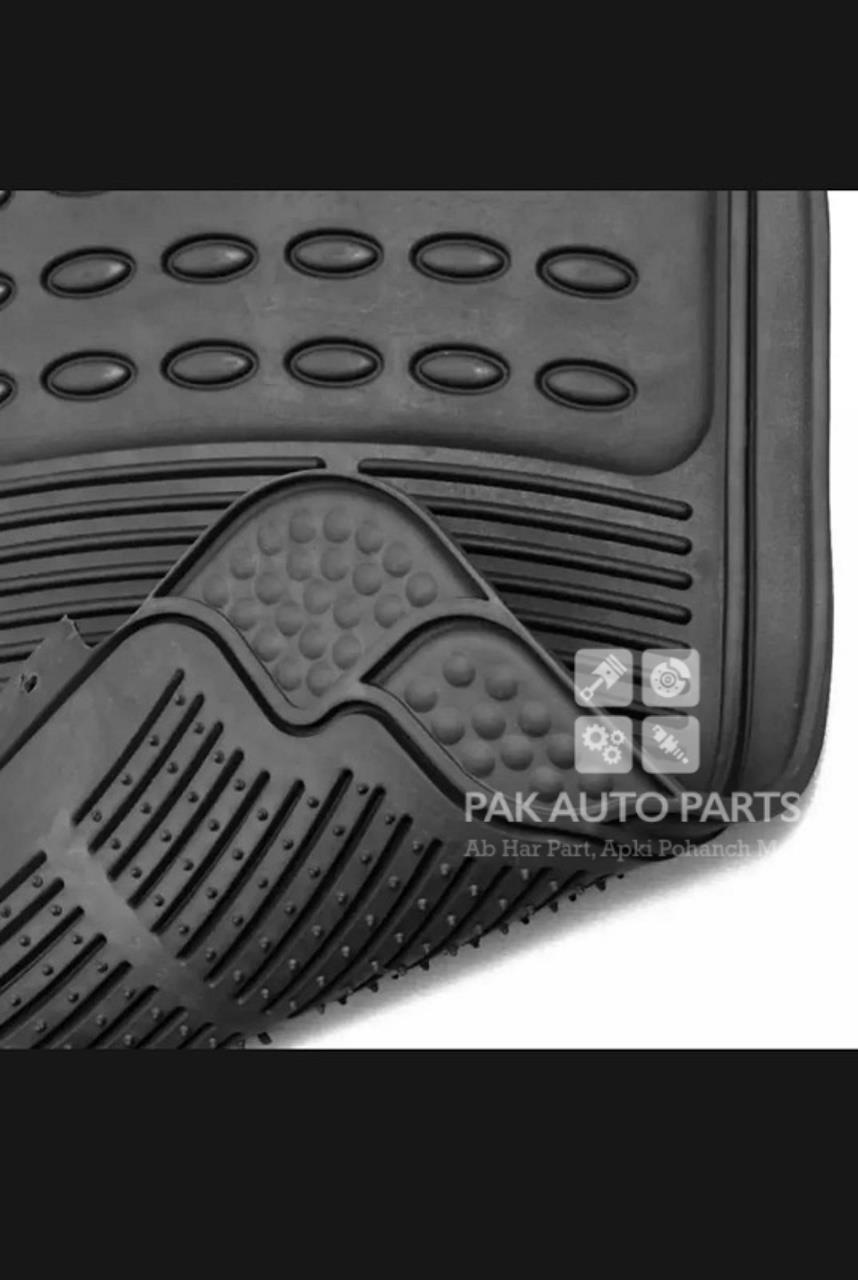 Toyota Corolla 2014 to 2021 Genuine Shape Diamond Latex (3Pcs) Floor MatsPakAutoParts