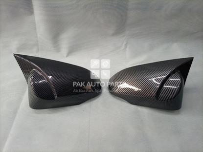 Picture of Toyota Yaris 2019-22 Side Mirror Carbon Cover Set