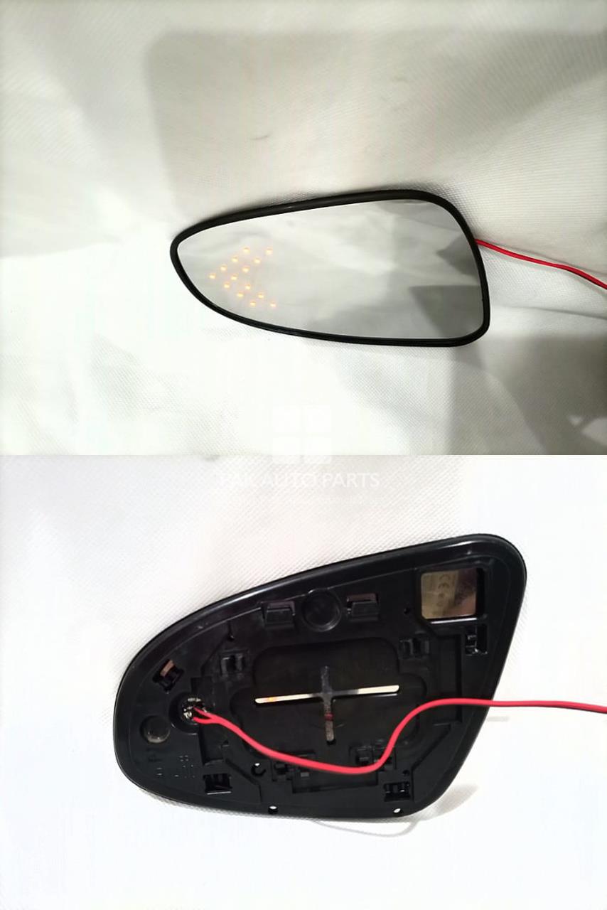 Picture of Toyota Vitz 2012-21 Side Mirror Plate Glass With Arrow Indicator LED Light
