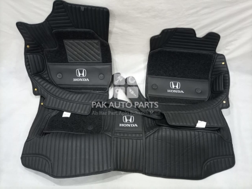 Picture of Honda City 2022 9D Floor Matt Best Quality (3pcs)