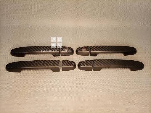 Picture of Toyota Corolla 2003-13 Handle Cover Carbon Black (8pcs)
