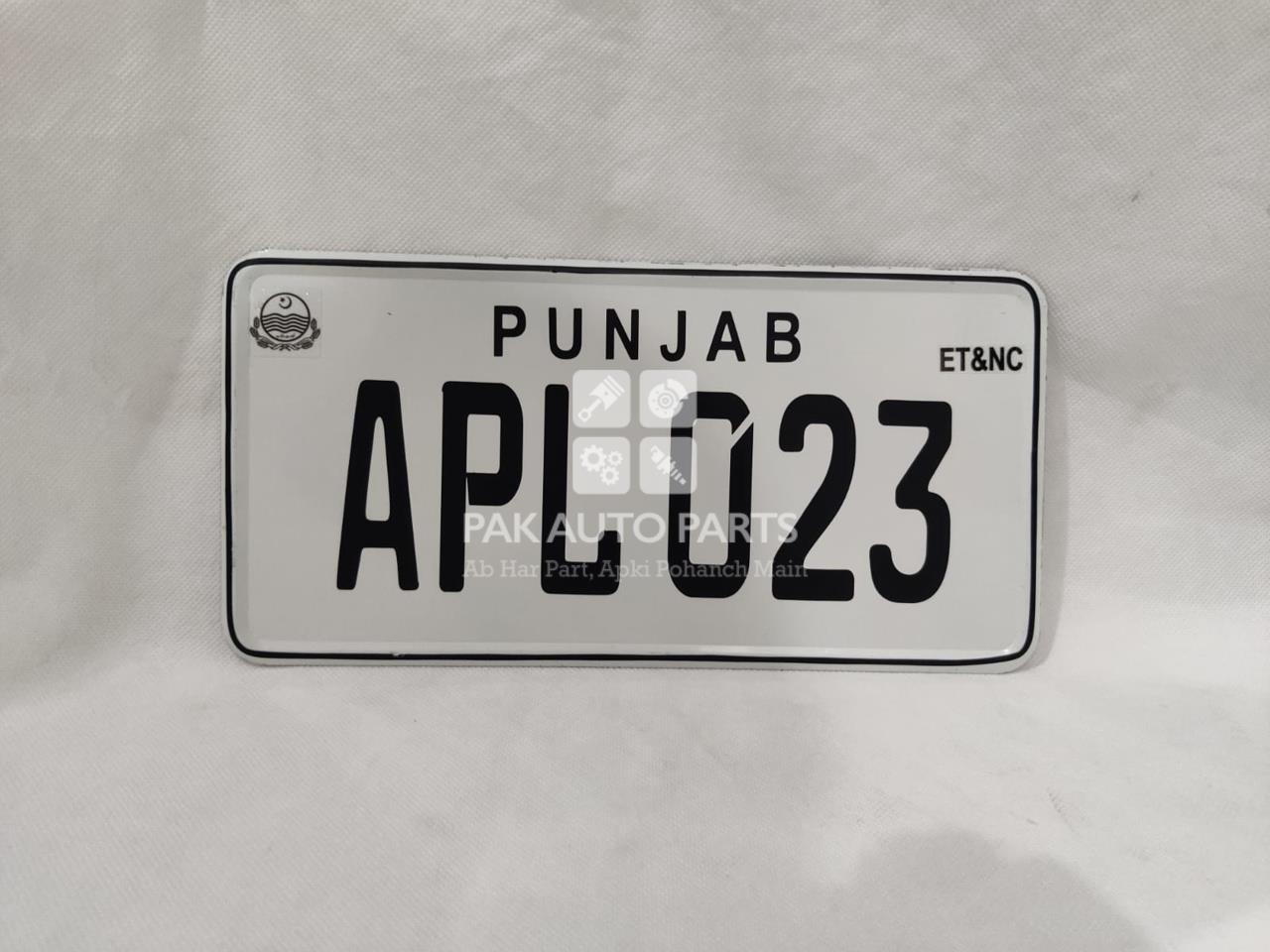Picture of Universal Applied For Number Plate (Front And Back) 2pcs