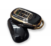 Picture of Honda Civic 2022 TPU Key Remote Cover Case Protector 4-Button, Black / Gold