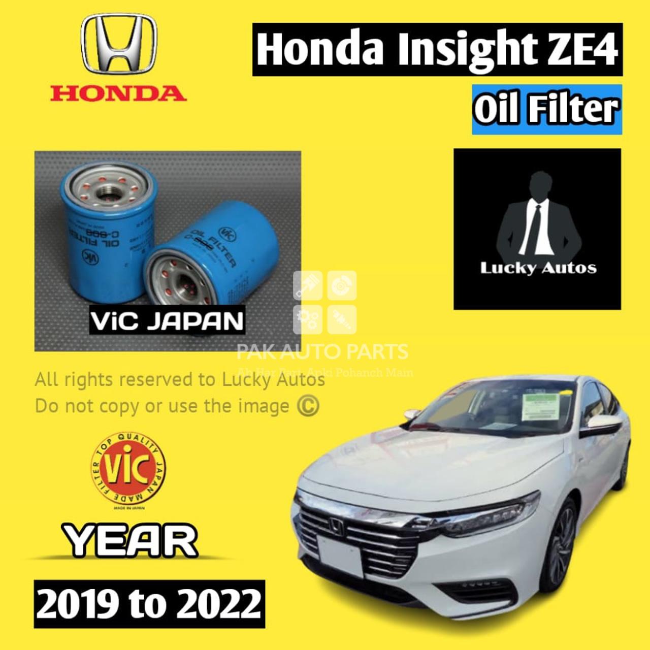 Picture of Honda insight ZE4 Oil Filter Year 2019 to 2022