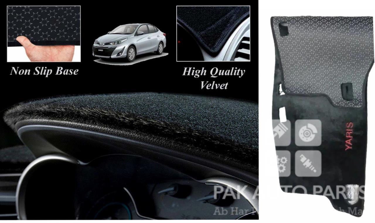 Picture of Velvet Dashboard Mat Cover Black For All Cars