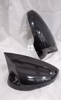 Picture of Honda Civic 2022-26 Carbon Fiber Batman Style Side Mirror Cover