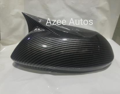 Picture of Toyota Camry 2022-2023 Batman Style Side Mirror Cover Carbon Fiber Pair