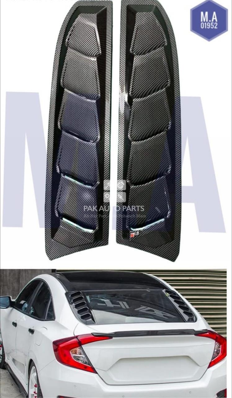 Picture of Honda Civic 2016-2022 Back Glass side Cover Pair