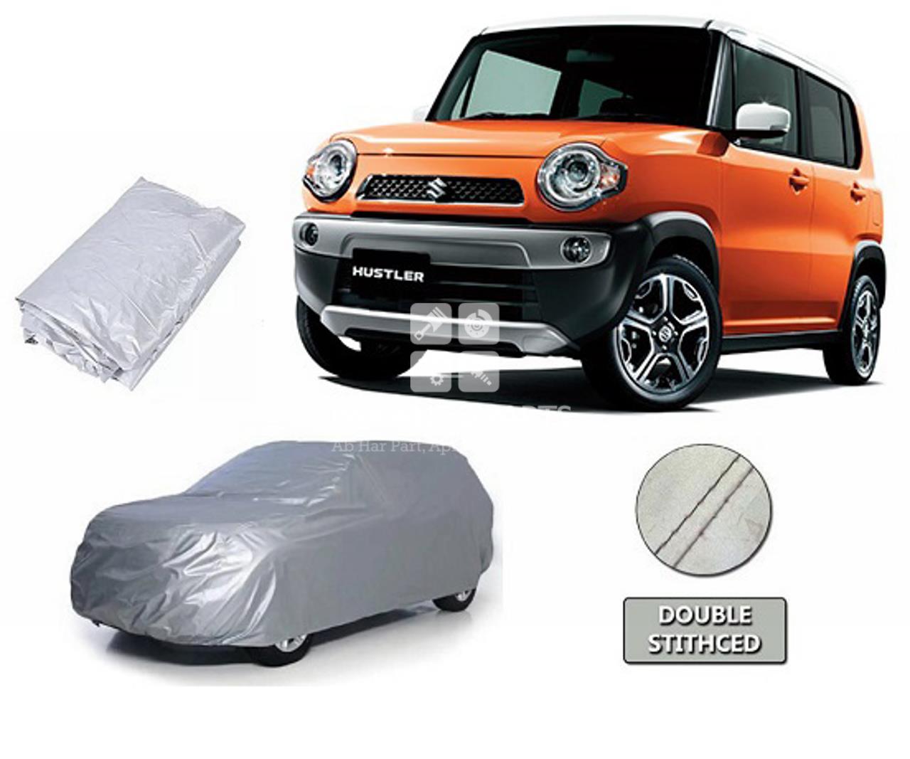Picture of Suzuki Hustler Parachute | Silver Coated | Body Cover | Water, Dust & Heat Proof 100% | Double Stitched