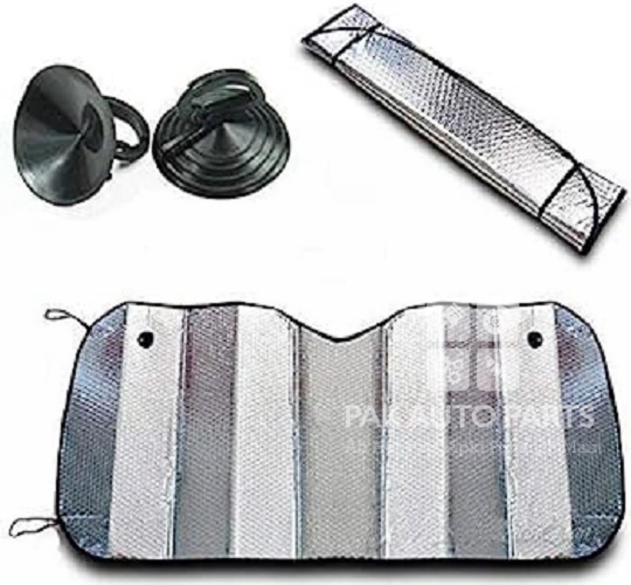 Universal Windshield Aluminum Foil Shade Front Shade Two Suction