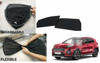 Picture of New Kia Sportage Foldable Sun Shades 4Pcs Set | Jersey material | Heat Proof | Dark Black
