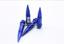 Picture of Wheel Air Nozzles 4Pcs Long Spiked Valve For Cars & Bike | Blue Color