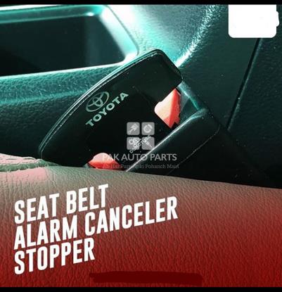 Picture of Universal Seat Belt Clip - Toyota - Metal - Black Premium Quality