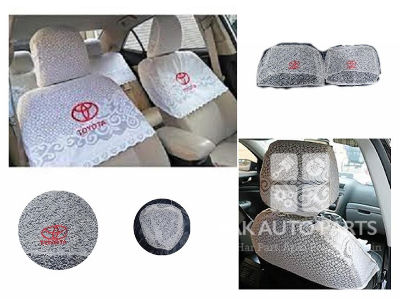 Picture of Universal Toyota Half Seat Cover With Toyota Logo