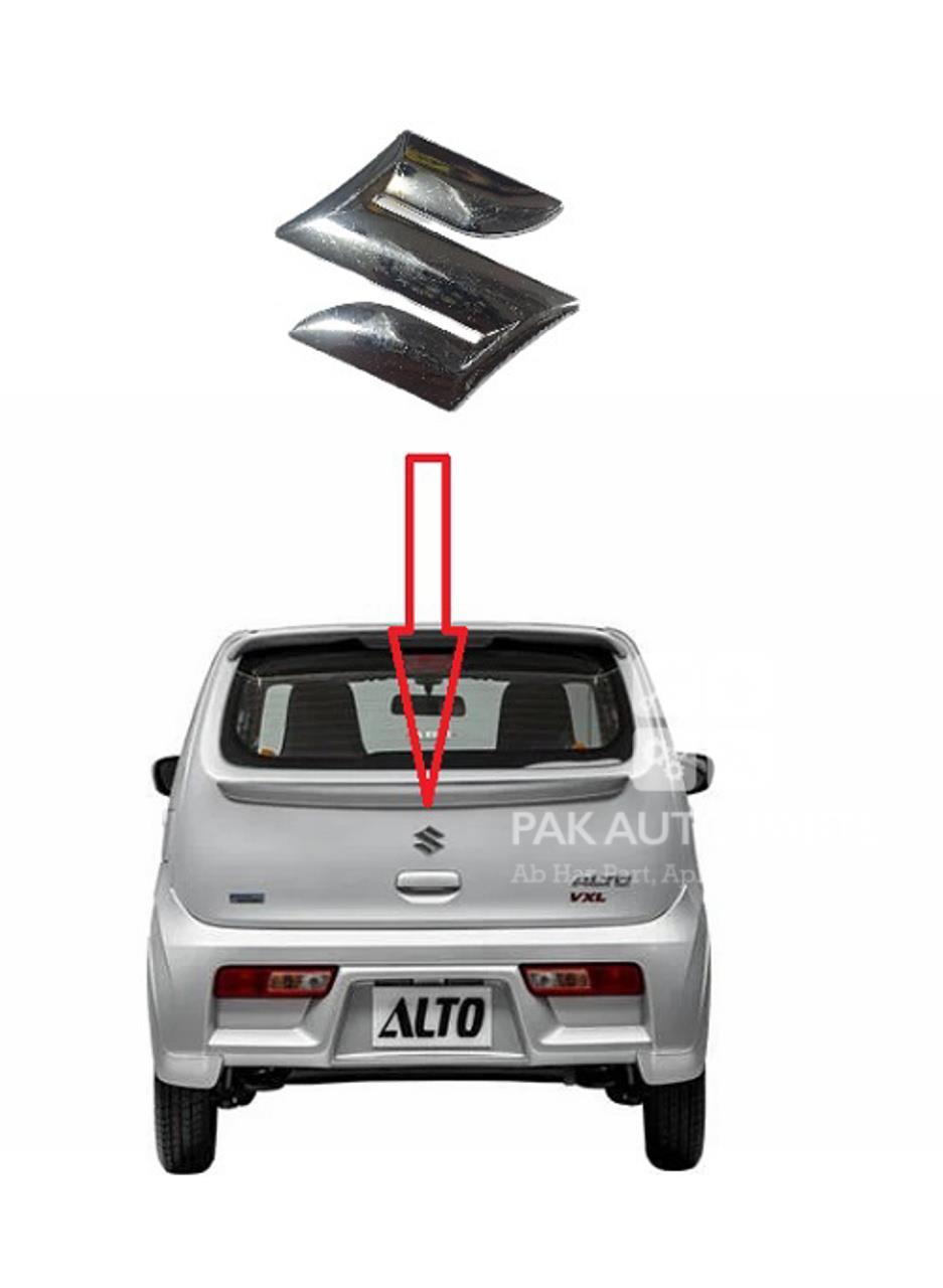 Picture of New Alto 2017-2023 Back 3D Monogram With Extra Tape Premium Finishing.