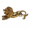 Picture of Lion Gold Car Dashboard Show Piece | Large Size | Box Packing