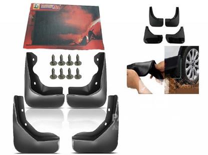 Picture of Modern Mud Flap For Suzuki Cultus 2016-2023 4 Pcs Set With Screw| Non-Broke able |  Genuine fitting | Premium Quality | Box Packing