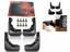 Picture of Modern Mud Flap For Daihatsu Cuore 4 Pcs Set With Screw| Non-Broke able |  Genuine fitting | Premium Quality | Box Packing