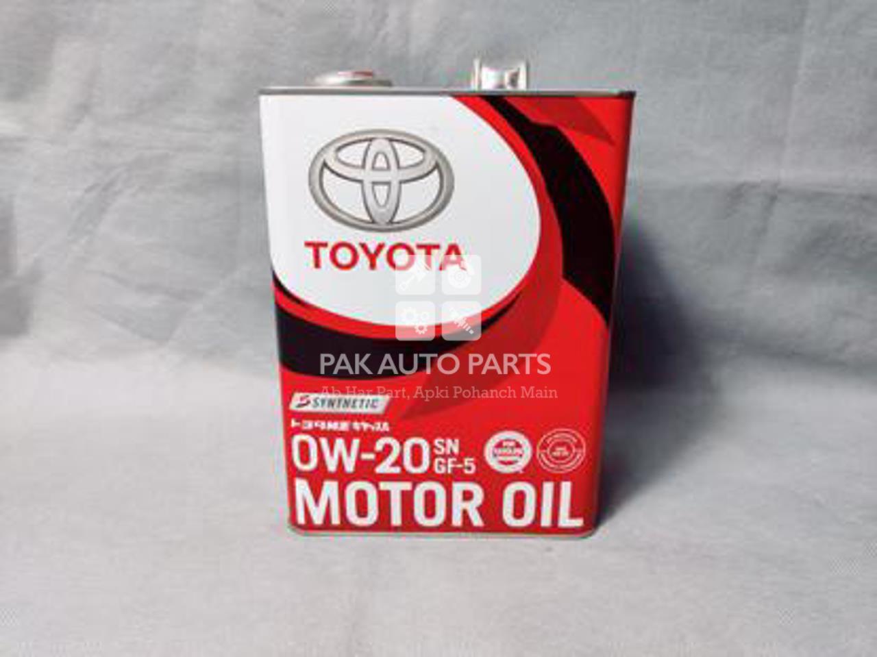 Picture of Toyota 0W-20 Fully Synthetic Oil ( 4 litter)