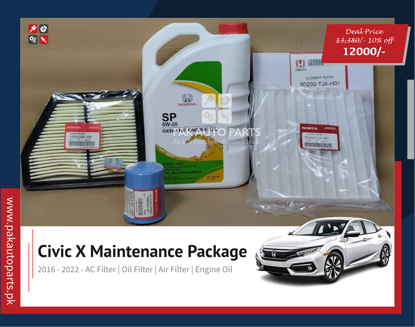 Picture of Honda Civic 2016-22 Maintenance Package