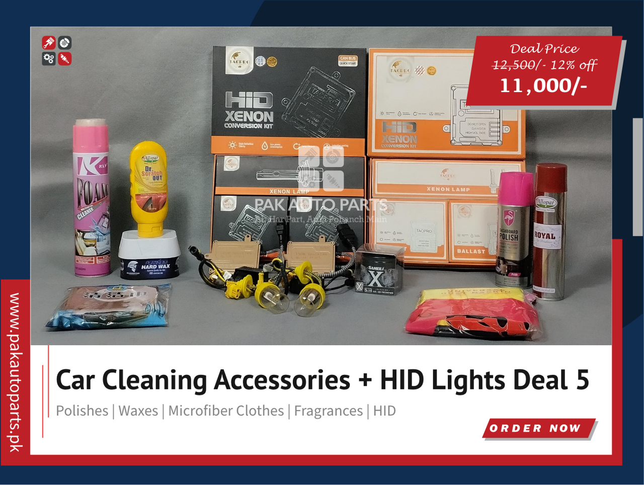 Picture of Car Cleaning Accessories + HID Lights Deal 5