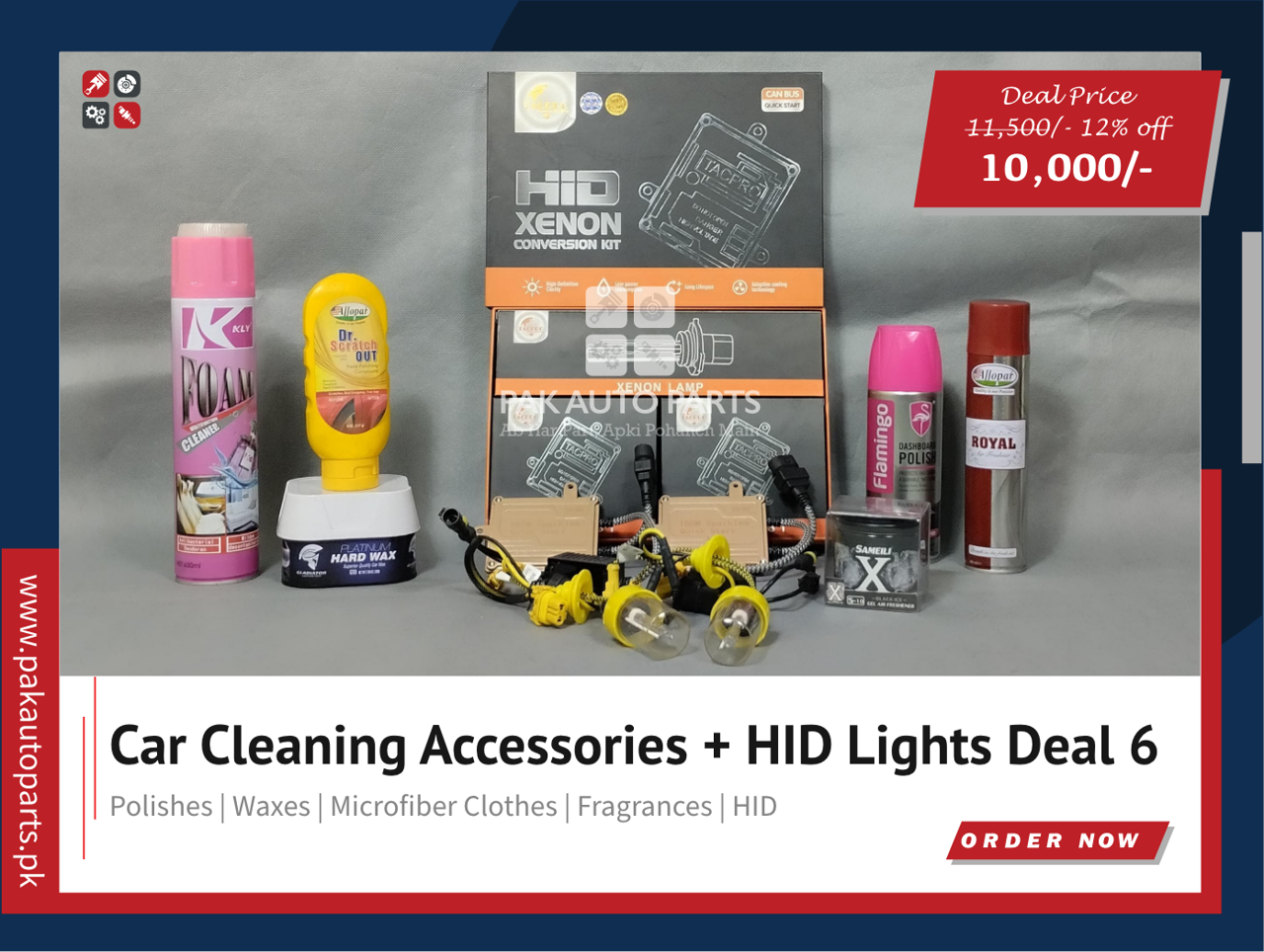 Picture of Car Cleaning Accessories + HID Lights Deal 6