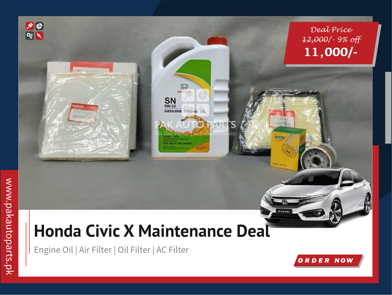 Picture of Honda Civic X Maintenance Deal