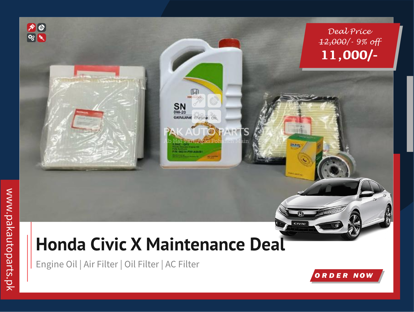 Picture of Honda Civic X Maintenance Deal