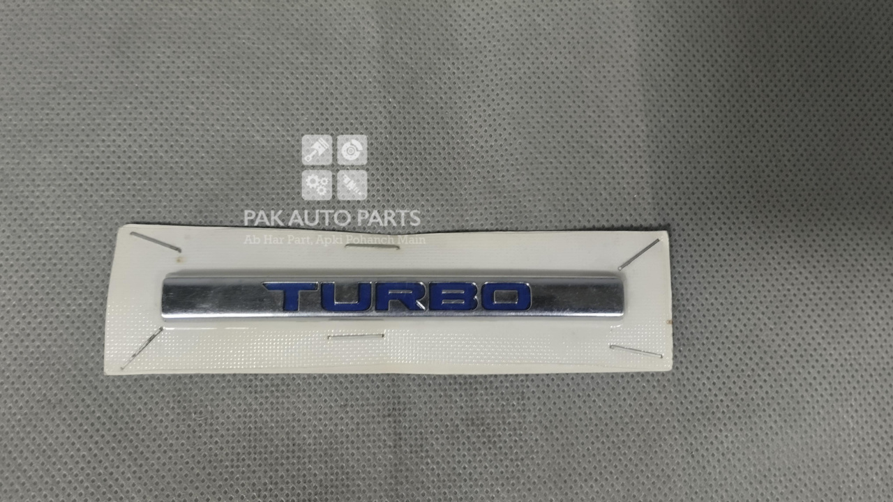 Picture of TURBO Logo Monogram For Universal Honda Cars
