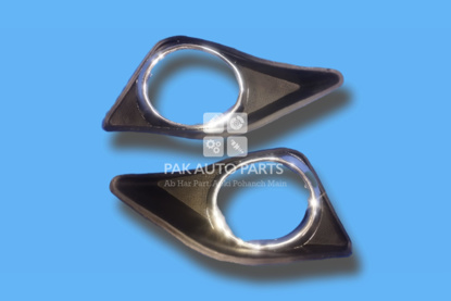 Picture of Toyota Corolla 2009-2011 Fog Light Cover With Chrome Ring