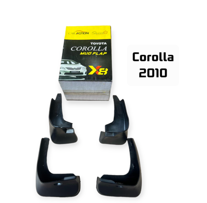 Picture of Toyota Corolla Mud Flaps Set, 4 Pcs | Model 2009-14