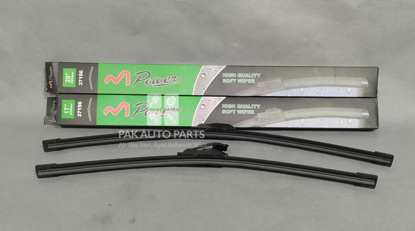 Picture of Honda Civic 2003 - 2006 Silicone Wiper Blades | Soft Rubber Vipers | High Quality Graphite Coated Rubber | Non Cracking Material