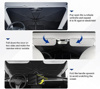 Picture of Umbrella Sun Shade For Windshield , UV Reflector & Foldable | Universal