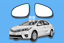Picture of Toyota Corolla 2015-2017 Side Mirror Glass